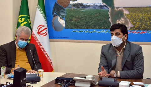 اتمام پروژه شبکه آبیاری پایاب قلی بیگلو شهرستان خدآفرین تا انتهای سالجاری