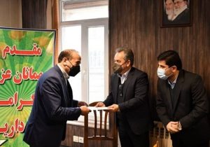 مراسم تکریم و معارفه مدیرکل پشتیبانی امور دام استان آذربایجان شرقی برگزار شد