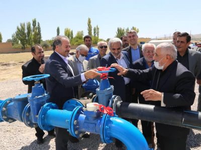 ۴۵پروژه آب وفاضلاب آذربایجان شرقی همزمان با هفته دولت افتتاح شد