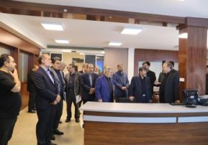 بازدید سرپرست استانداری آذربایجان شرقی از مرکز تله متری شرکت آب وفاضلاب آذربایجان شرقی