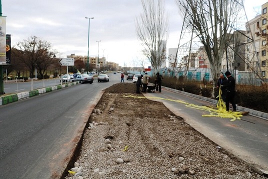 آسفالتریزی ۳۵ متری باغمیشه با هزینه پیمانکار مربوطه اصلاح میشود