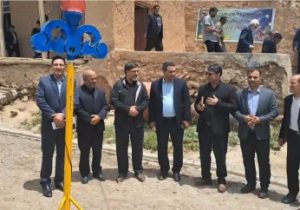 آیین افتتاح و بهره برداری از پروژه گاز رسانی به ۵ روستای شهرستان چاراویماق