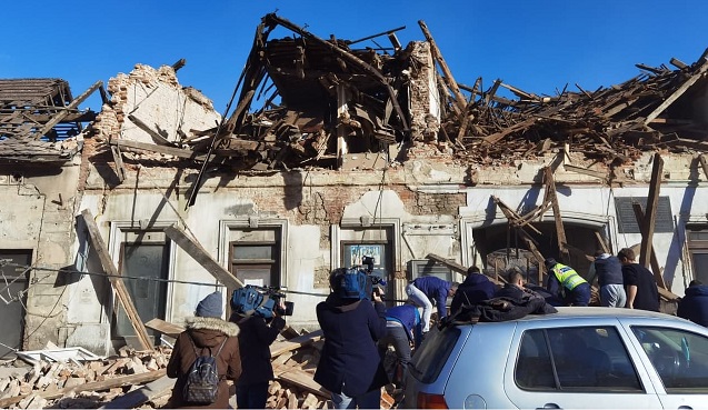 وقوع زلزله شدید در کرواسی