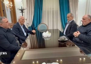 پزشکیان به دیدار حاج کریم مردانی آذر رفت