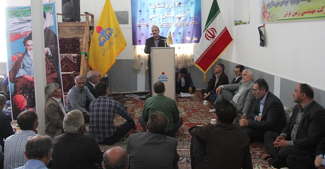 عملیات گازرسانی به ۱۴ روستای اهر در برنامه کاری شرکت قرار گرفت