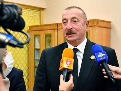 الهام علی‌اف: روابط ایران و جمهوری آذربایجان در همه زمینه‌ها توسعه می‌یابد