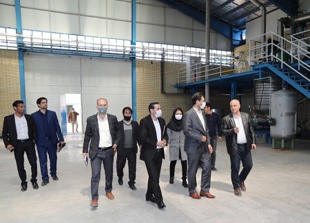 بازدیددادستان عمومی و انقلاب شهرستان جلفا از شرکت های تولید کننده ماسک ومحلول های بهداشتی ارس