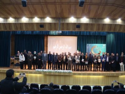 مراسم گرامیداشت هفته پژوهش و فناوری در دانشگاه شهید مدنی آذربایجان