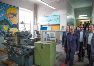وعده احیا و تجهیز هنرستان صنعتی ماندگار تبریز توسط رییس اتاق بازرگانی ایران