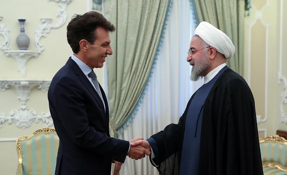 اراده ایران تقویت روابط بسیار نزدیک و صمیمانه با ایتالیا است