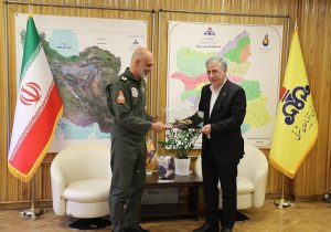 تقدیر فرمانده پایگاه شکاری ارتش از نقش محوری شرکت گاز در بهینه سازی مصرف انرژی