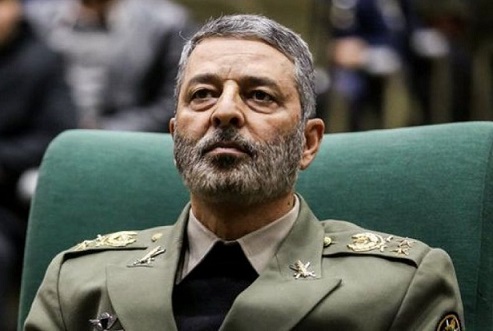 تقدیرفرمانده کل ارتش از نیروی دریایی و وزارت دفاع