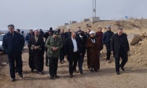 افتتاح مخزن ۱۰۰ مترمکعبی صومعه عجب‌شیر در دهه فجر