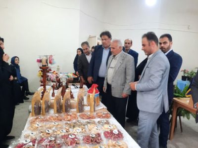 برگزاری نمایشگاه موقت مشاغل خانگی در روستای قاضی جهان شهرستان آذرشهر
