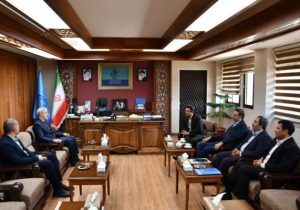 دیدار رایزن فرهنگی ایران در ترکیه با رئیس دانشگاه تبریز