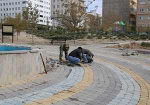 مرمت پارک نیاوران شهرک مرزداران تبریز عملیاتی شد