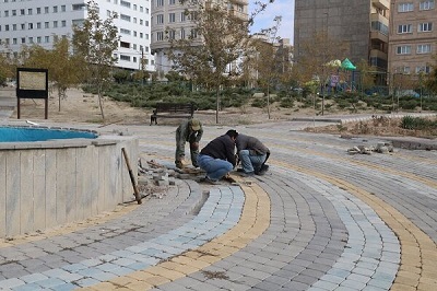 مرمت پارک نیاوران شهرک مرزداران تبریز عملیاتی شد