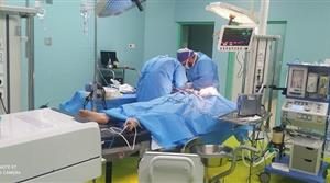 انجام موفقیت آمیز عمل جراحی تومور روی مغزی در بیمارستان مردانی آذر تبریز