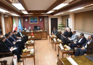 دیدار سرکنسول جدید ترکیه با رئیس دانشگاه تبریز