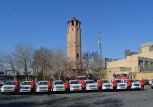 خریداری ۱۰ دستگاه خودرو پیشرو امدادی پادرا برای سازمان آتش‌نشانی تبریز