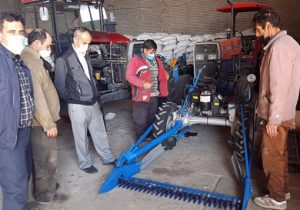 تعمیر ادوات و ماشین آلات کشاورزی از طریق بازطراحی و ساخت قطعات معیوب در موسسه تحقیقات دیم کشور