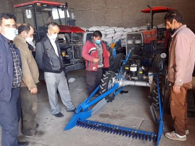 تعمیر ادوات و ماشین آلات کشاورزی از طریق بازطراحی و ساخت قطعات معیوب در موسسه تحقیقات دیم کشور