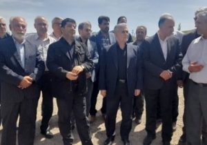 بازدید رئیس سازمان جهاد کشاورزی استان آذربایجان شرقی از سد صومعه علیا در میانه