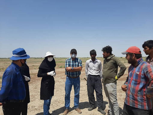 برگزاری جلسه نظام نوین ترویج با حضور محققین موسسه تحقیقات کشاورزی دیم کشور در شهرستان بناب