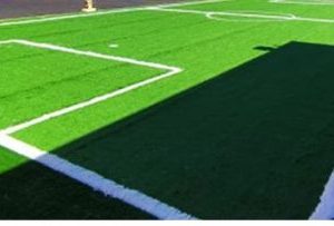 افتتاح چمن مصنوعی در مدرسه دخترانه فاطمه الزهرا منطقه نظرکهریزی