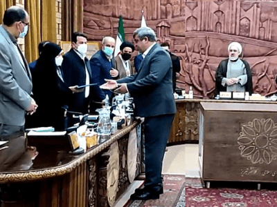 تجلیل از دکتر علیرضا اصغری توسط شورای شهر و شهردار محترم تبریز