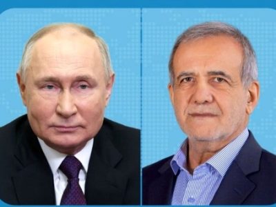 گفت‌وگوی تلفنی پزشکیان و پوتین درباره وضعیت سوریه/ تأکید ایران و روسیه برای کمک به دولت سوریه در مقابله با گروهک‌های تروریستی