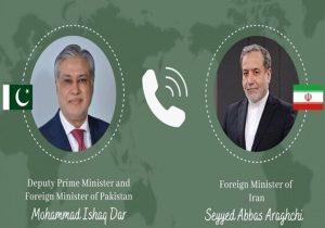 رایزنی تلفنی وزرای خارجه پاکستان و ایران