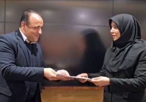 تجلیل وزارت جهادکشاورزی از مدیر روابط عمومی سازمان جهادکشاورزی استان آذربایجان شرقی