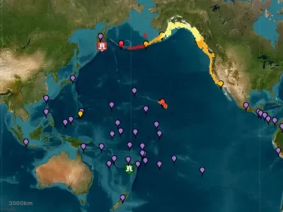 زلزله ۸.۸ ریشتری در شرق دور روسیه / امواج سونامی به ارتفاع ۳ تا ۴ متر / هشدار سونامی و تخلیه در ساحل آمریکا و ژاپن / تخلیه نیروگاه اتمی فوکوشیما ژاپن