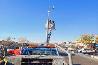 تجهیز مسیر BRT تبریز به دوربین های پلاک خوان