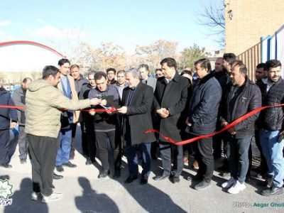 بهره‌برداری از چمن مصنوعی هنرستان طالقانی تبریز آغاز شد