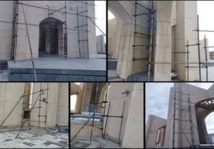 با دستور شهردار تبریز مقبره‌الشعرا پاکسازی و مرمت شد
