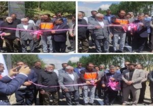 بهره‌مندی مردم روستای ساری قیه هشترود از راه آسفالته در آذربایجان شرقی همزمان باهفته دولت