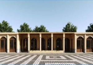 آغاز نماکاری مغازه های گاراژ ایران با معماری سنتی