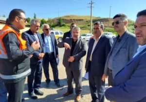 آغاز عملیات تعریض و بهسازی جاده دامناب هشترود