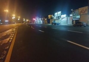 اجرای ۱۵ کیلومتری خط کشی محوری در مسیر جاده تبریز- آذرشهر