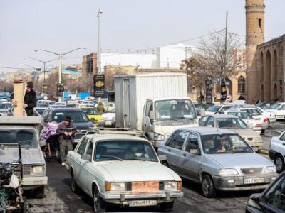 مدیریت ترافیک خیابان دارایی با اجرای طرح زمانبندی تردد خودروهای باری