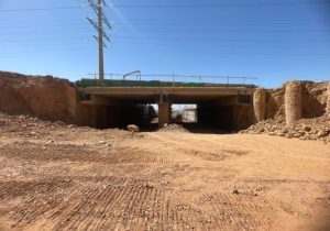 پروژه تقاطع غیرهمسطح حیدرآباد به پیشرفت ۹۰ درصدی رسید