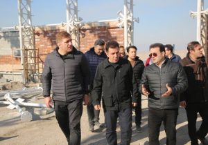 بازدید شهردار تبریز از پروژه های عمرانی جنوب غرب شهر