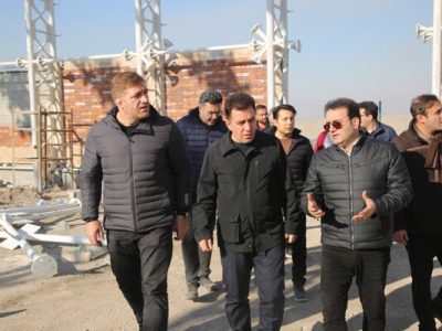 بازدید شهردار تبریز از پروژه های عمرانی جنوب غرب شهر