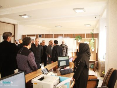 دیدار اعضای شورای اسلامی شهر تبریز با شهردار و کارکنان منطقه ۳