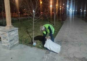 اجرای ضربتی پاکسازی پارکهای تبریز پس از روز طبیعت