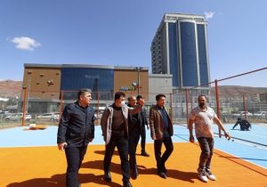 زمین چندمنظوره ورزشی پشت لاله پارک ۹ اردیبهشت افتتاح می شود