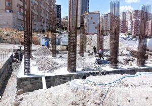 پروژه ۲۵۰ میلیارد ریالی ساختمان آتش نشانی بلوار دو کمال وارد مرحله آرماتوربندی شد