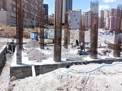 پروژه ۲۵۰ میلیارد ریالی ساختمان آتش نشانی بلوار دو کمال وارد مرحله آرماتوربندی شد